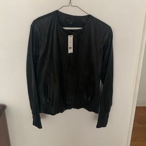 Theory Leather Jacket black